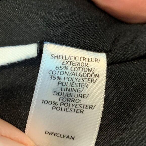 Loft A line skirt, navy with white polka dots, sz 4, EUC,  short, sassy, - Picture 4 of 13